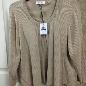 Calvin Klein cardigan XL / NWT